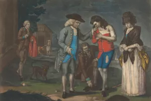The Prodigal Son Returns Reclaim'd by John Raphael Smith Oil Painting