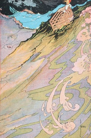 Ozma of Oz 04 by John Rea Neill Oil Painting