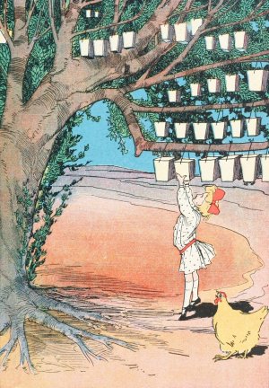 Ozma of Oz 07 by John Rea Neill Oil Painting