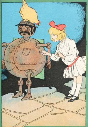 Ozma of Oz 10 by John Rea Neill Oil Painting