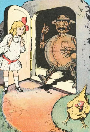 Ozma of Oz 11 by John Rea Neill Oil Painting