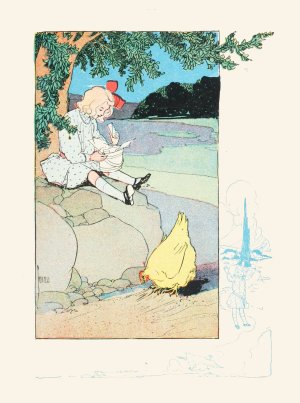 Ozma of Oz 12 by John Rea Neill Oil Painting
