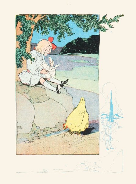 Main Product Photo of Ozma of Oz 12  Painting by John Rea Neill