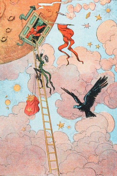 Main Product Photo of Ozma of Oz 13  Painting by John Rea Neill
