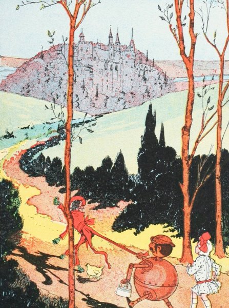Main Product Photo of Ozma of Oz 14  Painting by John Rea Neill