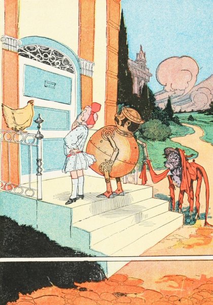 Main Product Photo of Ozma of Oz 15  Painting by John Rea Neill