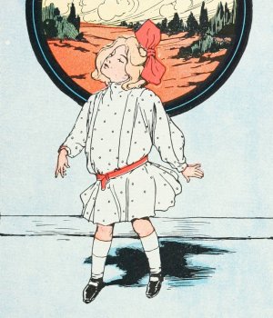 Ozma of Oz 18 by John Rea Neill Oil Painting
