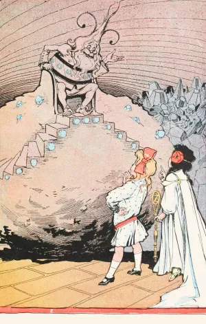 Ozma of Oz 29 by John Rea Neill Oil Painting
