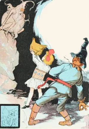 Ozma of Oz 39 by John Rea Neill Oil Painting