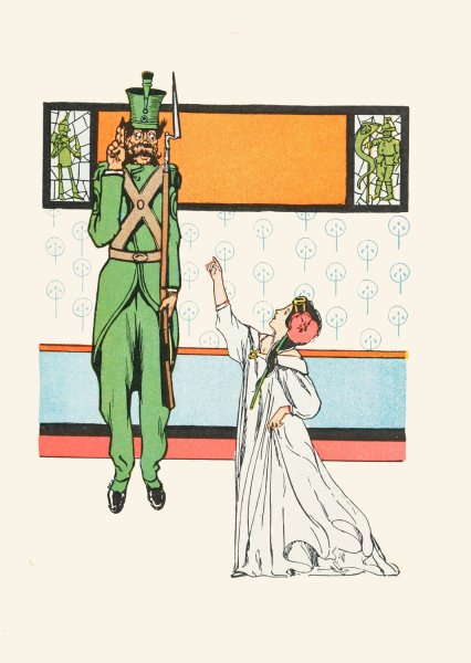 Main Product Photo of Ozma of Oz 41  Painting by John Rea Neill