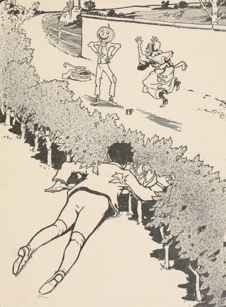 Main Product Photo of The Marvelous Land of Oz Pl.03  Painting by John Rea Neill
