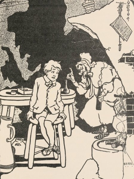 Main Product Photo of The Marvelous Land of Oz Pl.05  Painting by John Rea Neill
