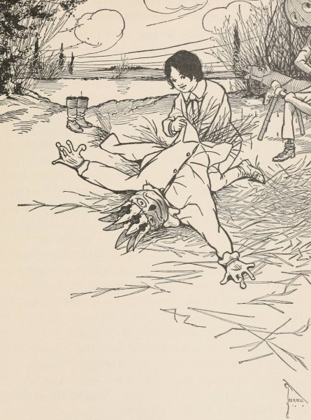 Main Product Photo of The Marvelous Land of Oz Pl.16  Painting by John Rea Neill