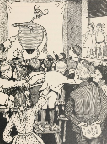 Main Product Photo of The Marvelous Land of Oz Pl.21  Painting by John Rea Neill