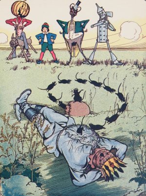 The Marvelous Land of Oz Pl.22 by John Rea Neill Oil Painting