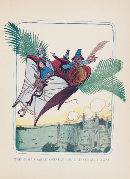 Main Product Photo of The Marvelous Land of Oz Pl.27  Painting by John Rea Neill