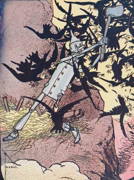 Main Product Photo of The Marvelous Land of Oz Pl.30  Painting by John Rea Neill