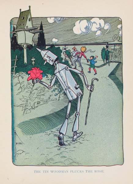Main Product Photo of The Marvelous Land of Oz Pl.32  Painting by John Rea Neill