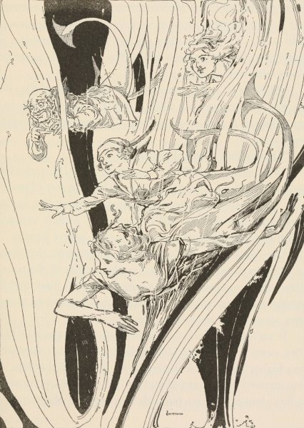 Main Product Photo of The sea fairies 13  Painting by John Rea Neill