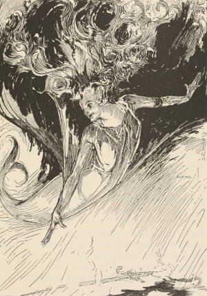 The sea fairies 31 by John Rea Neill Oil Painting