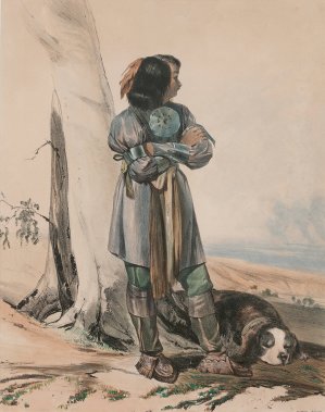 Huron Indian by John Richard Coke Smyth Oil Painting