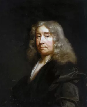 Portrait of William Chiffinch Oil painting by John Riley