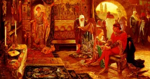 A Romance Of The Sicilian Vespers by John Riley Wilmer - Oil Painting Reproduction