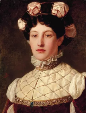 My Lady the Countess by John Robert Dicksee Oil Painting