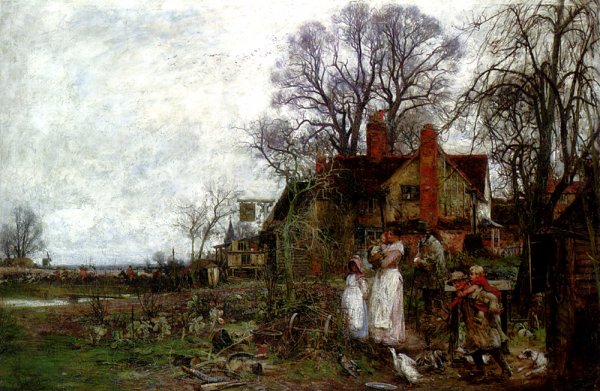 Main Product Photo of A-Hunting We Will Go Painting by John Robertson Reid