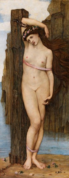 Andromeda by John Roddam Spencer Stanhope Oil Painting