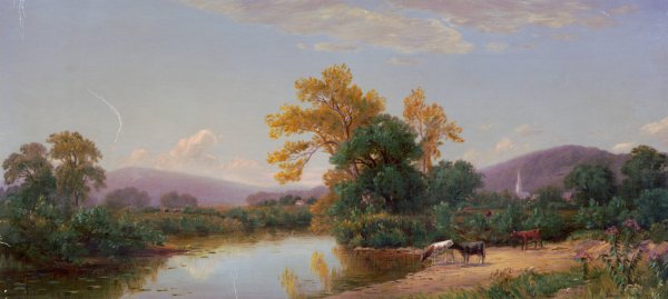 Main Product Photo of Allegaheny Mt., Md.  Painting by John Ross Key