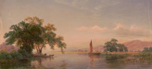 Santa Clara Valley, California by John Ross Key Oil Painting