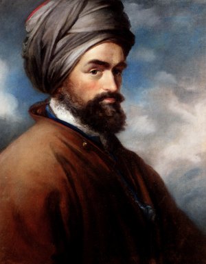 Portrait of a Turk by John Russell Oil Painting