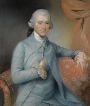 Portrait Of George Medley by John Russell Oil Painting