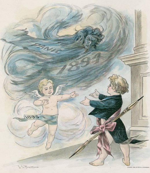 Welcome! And let us hope you will be a real happy new year  by John Samuel Pughe - Hand-Painted Oil Painting Reproduction