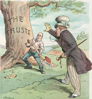 Woodman, spare that tree, touch not a single bough. by John Samuel Pughe Oil Painting