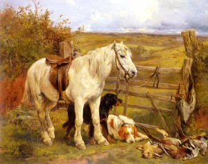 The Keeper's Assistants painting by John Sargeant Noble