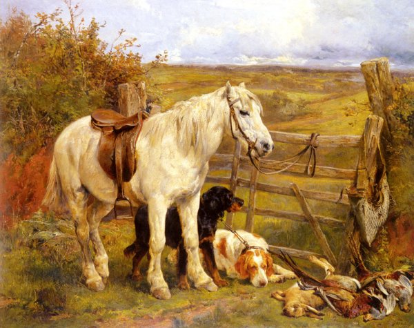 The Keeper's Assistants by John Sargeant Noble - Hand-Painted Oil Painting Reproduction
