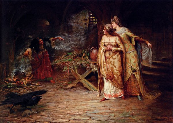 There's A Divinity That Shapes Our Ends by John Scott - Hand-Painted Oil Painting Reproduction