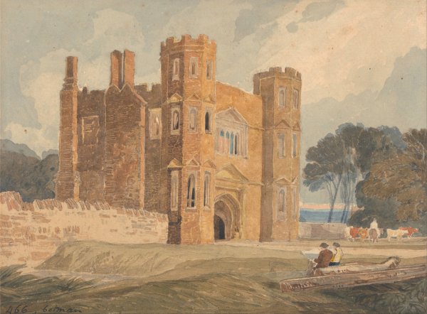 Main Product Photo of Gate-way, Saint Mary's Wiggenhall, Norfolk Painting by John Sell Cotman