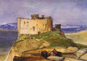 Harlech Castle by John Sell Cotman Oil Painting