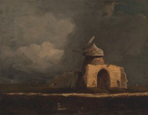 St. Benet's Abbey by John Sell Cotman Oil Painting