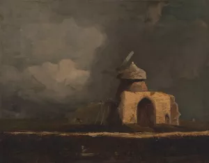 St. Benet's Abbey by John Sell Cotman Oil Painting