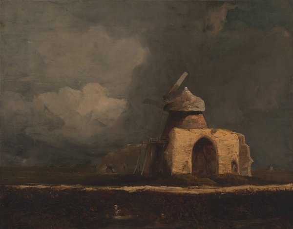 Main Product Photo of St. Benet's Abbey Painting by John Sell Cotman