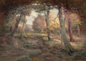 Edge of the Woods by John Semon Oil Painting