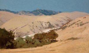 Mountain Landscape by John Severinus Conway Oil Painting