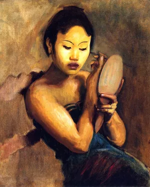 A Javanese Girl at Her Toilet by John Singer Sargent - Oil Painting Reproduction