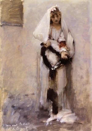 A Parisian Beggar Girl also Known as Spanish Beggar Girl