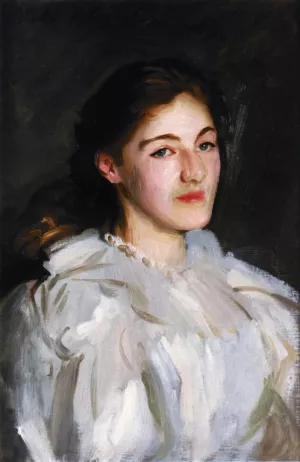 A Portrait of Cicely Horner painting by John Singer Sargent