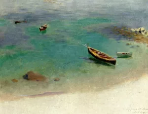 A Sketch Capri painting by John Singer Sargent